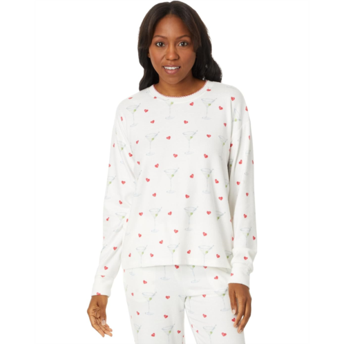 P.J. Salvage Holiday Happy Hour Long Sleeve Top