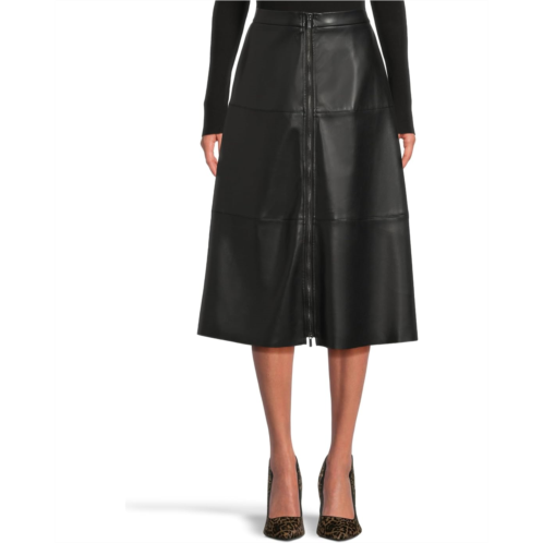 Elliott Lauren Vegan Leather Long Skirt