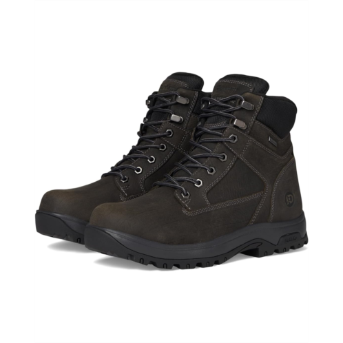 Mens Dunham 8000 Works 6 in Plain Toe Waterproof Boot