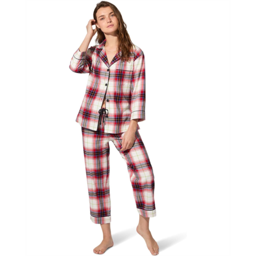 Bedhead PJs 3/4 Sleeve Classic Stretch Jersey Cropped Pj Set