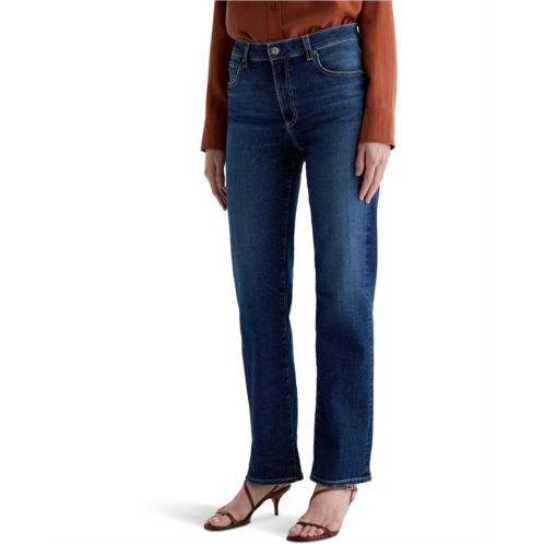 AG Jeans Brinley Mid-Rise Straight in Poetic