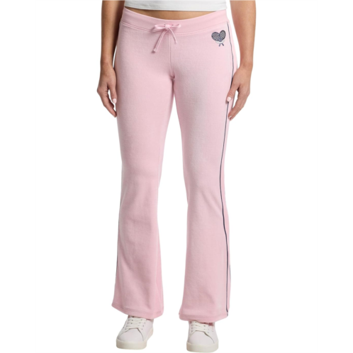 Juicy Couture Heritage Low Rise Track Pants With Side Stripe