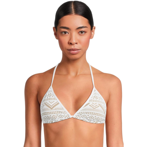 BECCA Color Play Crochet Cheryl Triangle Top