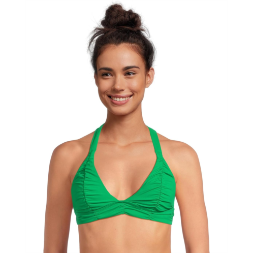 BECCA Color Code Mira Rouched Halter Top
