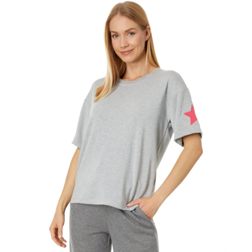 P.J. Salvage Star Spangled Short Sleeve Pullover