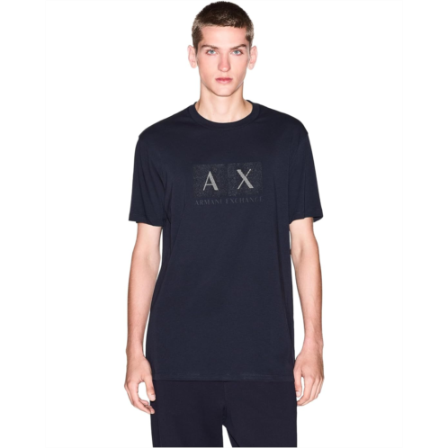 Mens Armani Exchange Tonal Box Logo T-shirt