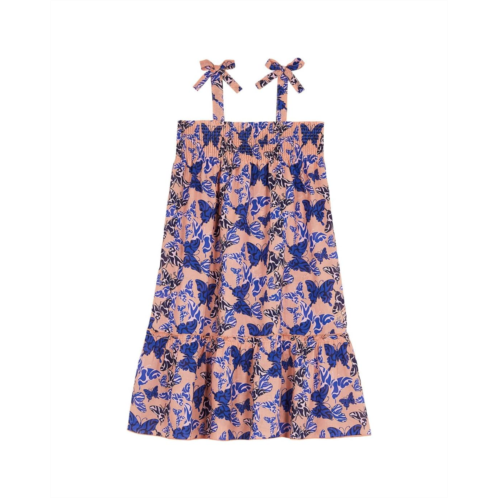 Vilebrequin Kids Organic Cotton Voile Dress Disco Butterfly (Toddler/Little Kid/Big Kid)