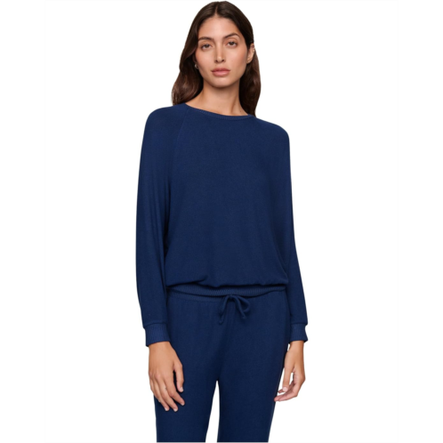 Womens Eberjey Cozy Time Crew Neck Pullover