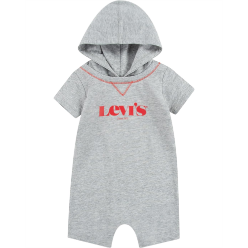 Levi s Kids Hooded Graphic Romper (Infant)
