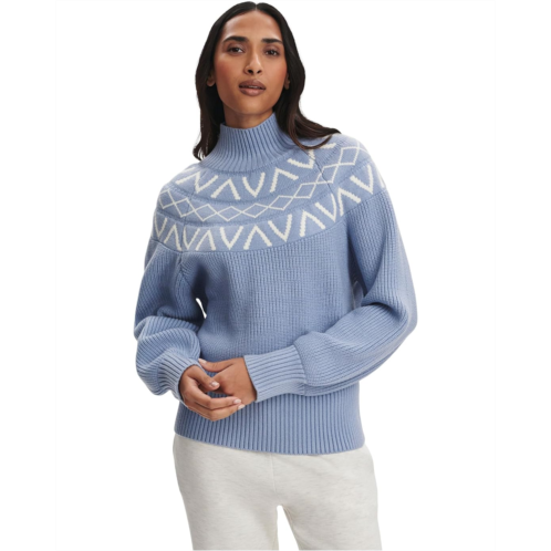 Womens Varley Marcie Fairisle Yoke Knit