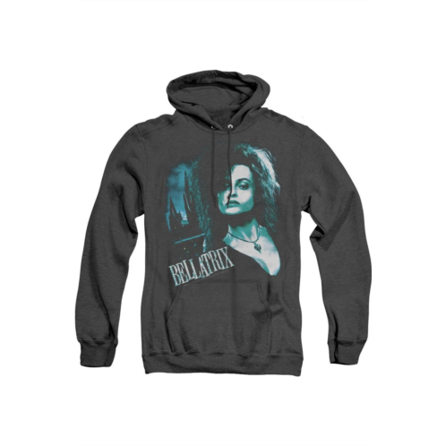 Gildan harry potter bellatrix closeup adult heather hoodie / hooded sweatshirt