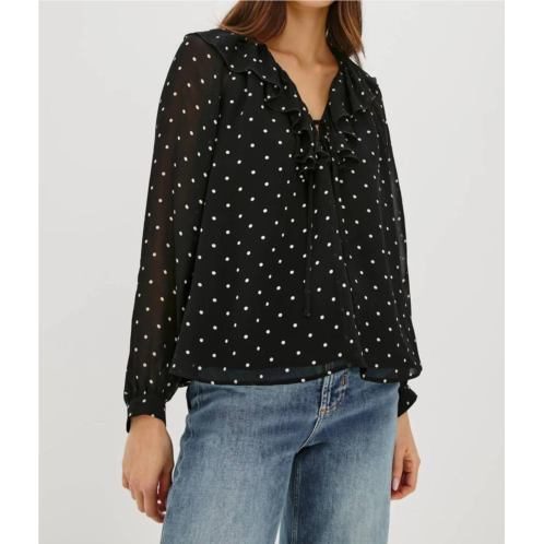 Rails honora top in polka dots