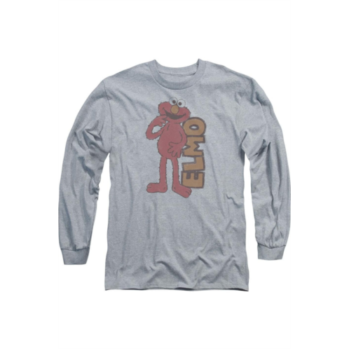 Gildan sesame street vintage elmo long sleeve adult tee / t-shirt