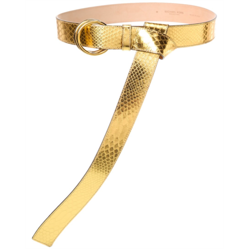 Michael Kors Collection jackie leather belt