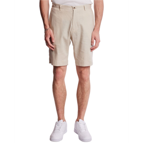Paisley & Gray felix linen-blend short