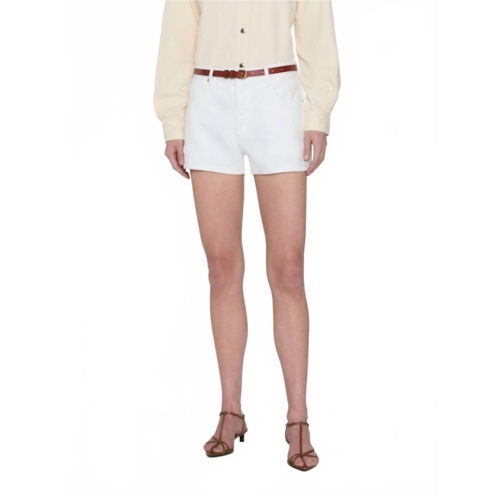 FRAME hang short in white