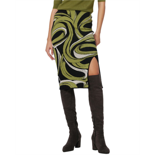 Diane von Furstenberg lyla wool-blend skirt