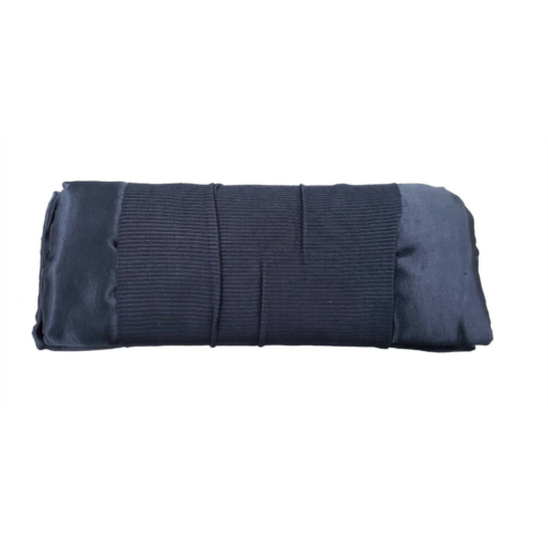 PJ Harlow satin pillow cases in navy