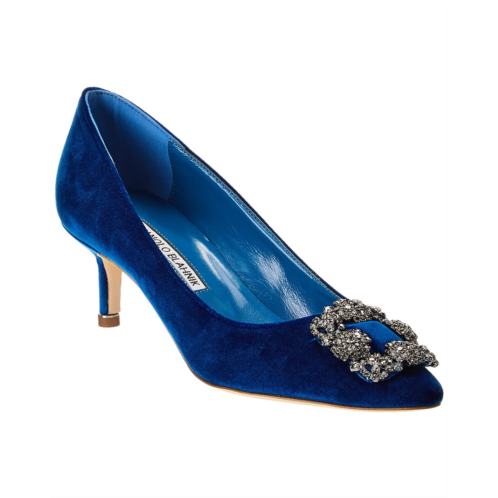 Manolo Blahnik hangisi 50 velvet pump