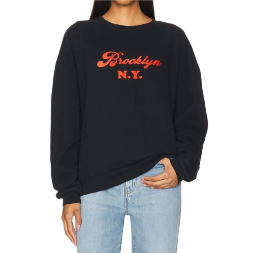 KULE oversized brooklyn sweatshirt in black