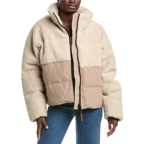 Canada Goose elora wool-blend puffer jacket