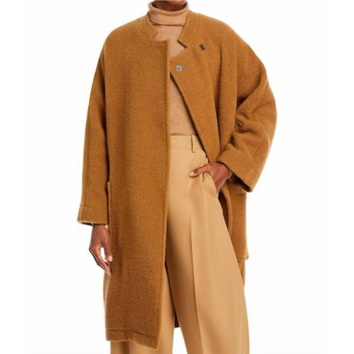 ESSENTIEL ANTWERP ecosystem coat in brandy