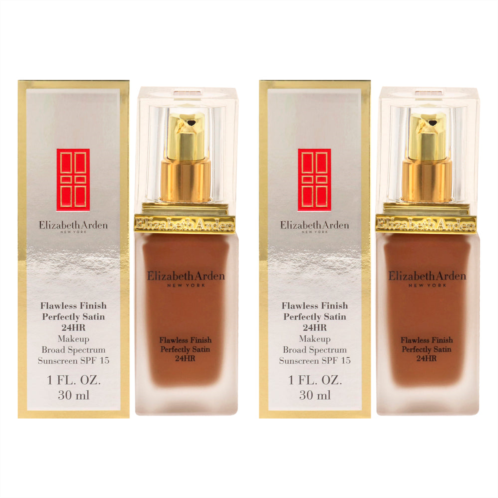 Elizabeth Arden flawless finish perfectly satin 24hr makeup spf 15 - 17 cocoa by for women - 1 oz foundation - pack of 2
