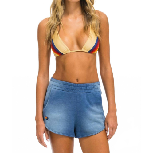 AVIATOR NATION essential pocket club short in faded water