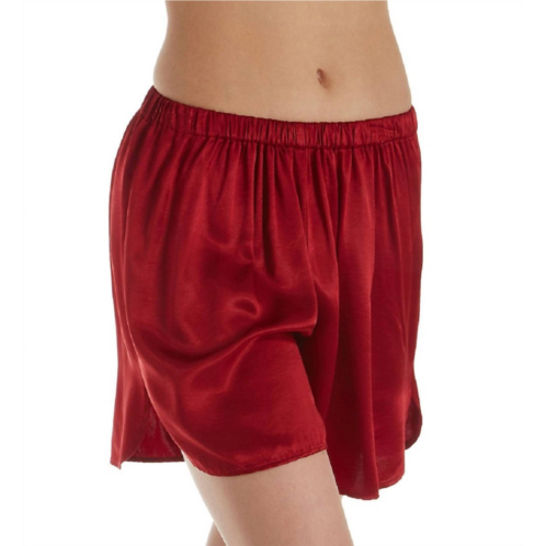 PJ Harlow brittany satin short in red