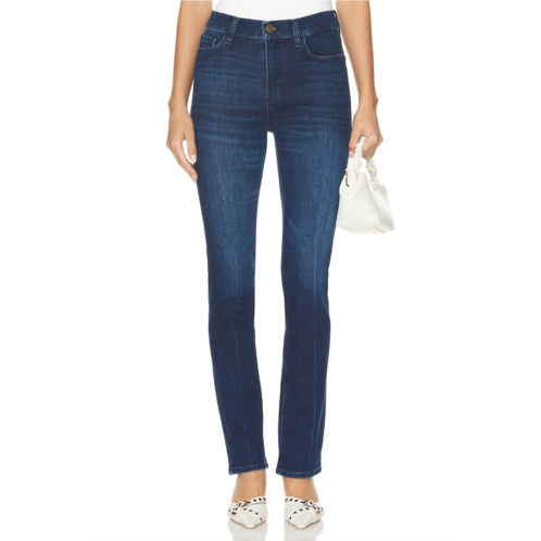 FRAME le high straight leg jeans in calvin