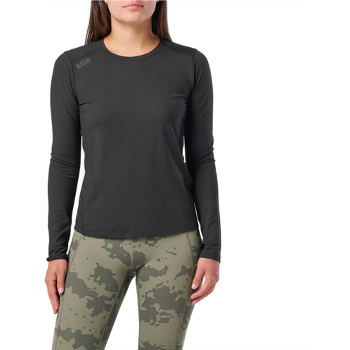 5.11 Tactical Womens PT-R Catalyst Long Sleeve T-shirt Black