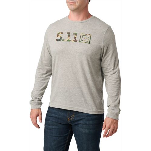 5.11 Tactical Mens Woodland Camo Fill Long Sleeve Shirt