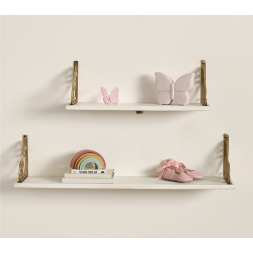 Potterybarn Gold Butterfly Shelving