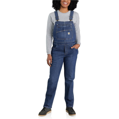 Carhartt Rugged Flex Relaxed Fit Denim Bib Overalls