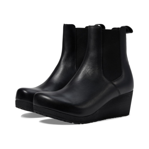 Womens Birkenstock Papillio by Birkenstock Ebba Pull-On Wedge Bootie - Leather