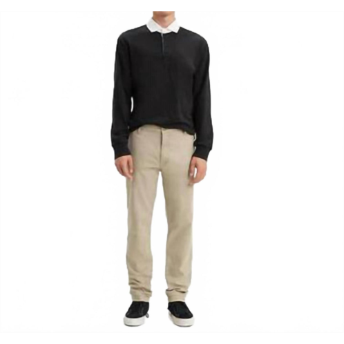 LEVI chino standard taper fit pants in true chino