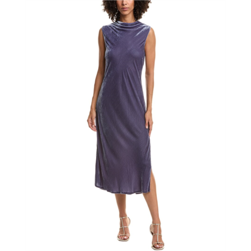 Bella Dahl velvet mock neck midi dress