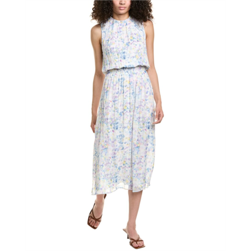 Bella Dahl sleeveless smocked waist midi dress