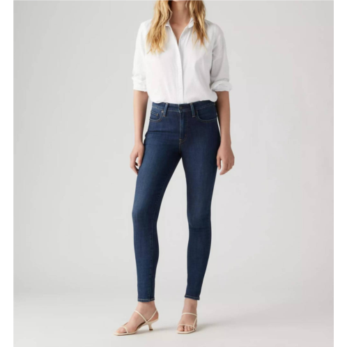 LEVI 721 high rise skinny jean in dark blue
