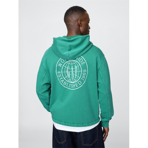 Gap Heavyweight French Terry Logo Hoodie