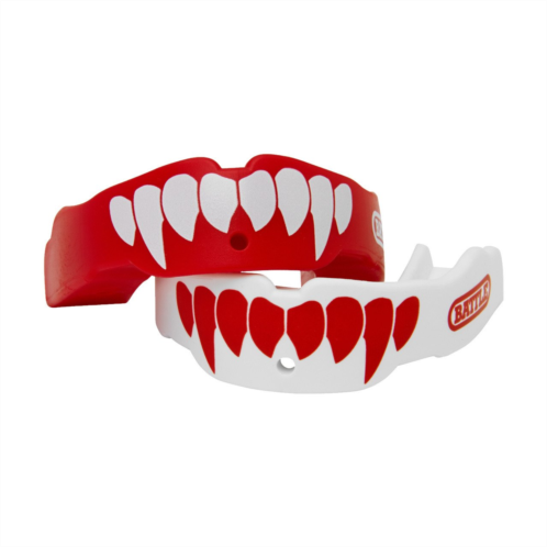 Battle Youth Fangs Mouth Guards 2-Pack Black/White 01