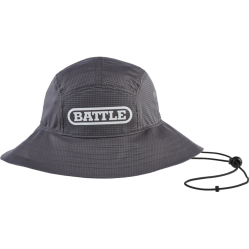 Battle Mens Coaches Field Bucket Hat Dark Grey / Light Grey