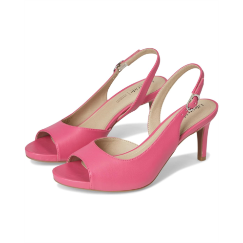 Womens LifeStride Teller 2 Slingback Peep Toe Pumps
