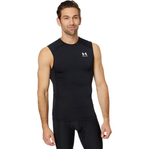 Mens Under Armour Heatgear Armour Compression Sleeveless