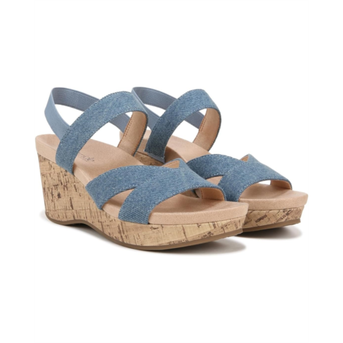 Womens LifeStride Danita Strappy Wedge Sandals