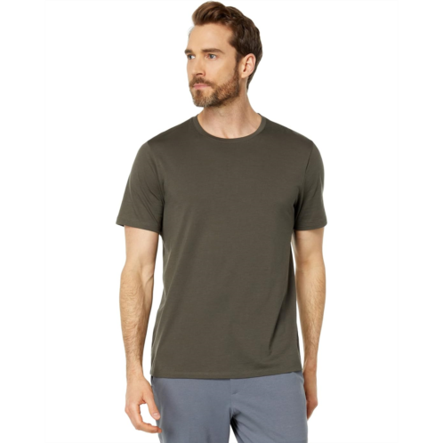 Mens Vince Short Sleeve Pima Crew Neck