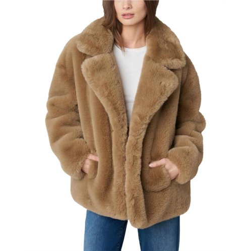 Womens Blank NYC Faux Fur Jacket