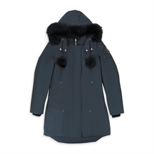 Moose Knuckles stirling parka lds granite w/blksh parka