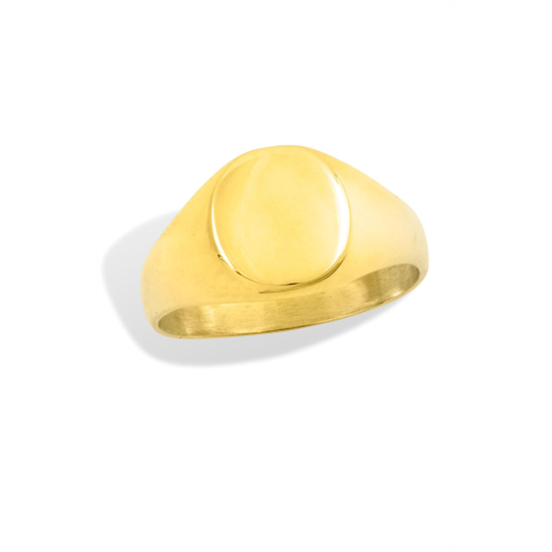 SAVVY CIE JEWELS sterling silver .925 small engravable signet ring