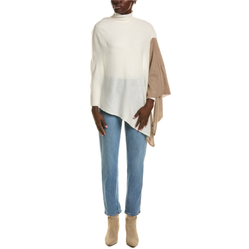 La Fiorentina two tone wool & cashmere-blend wrap